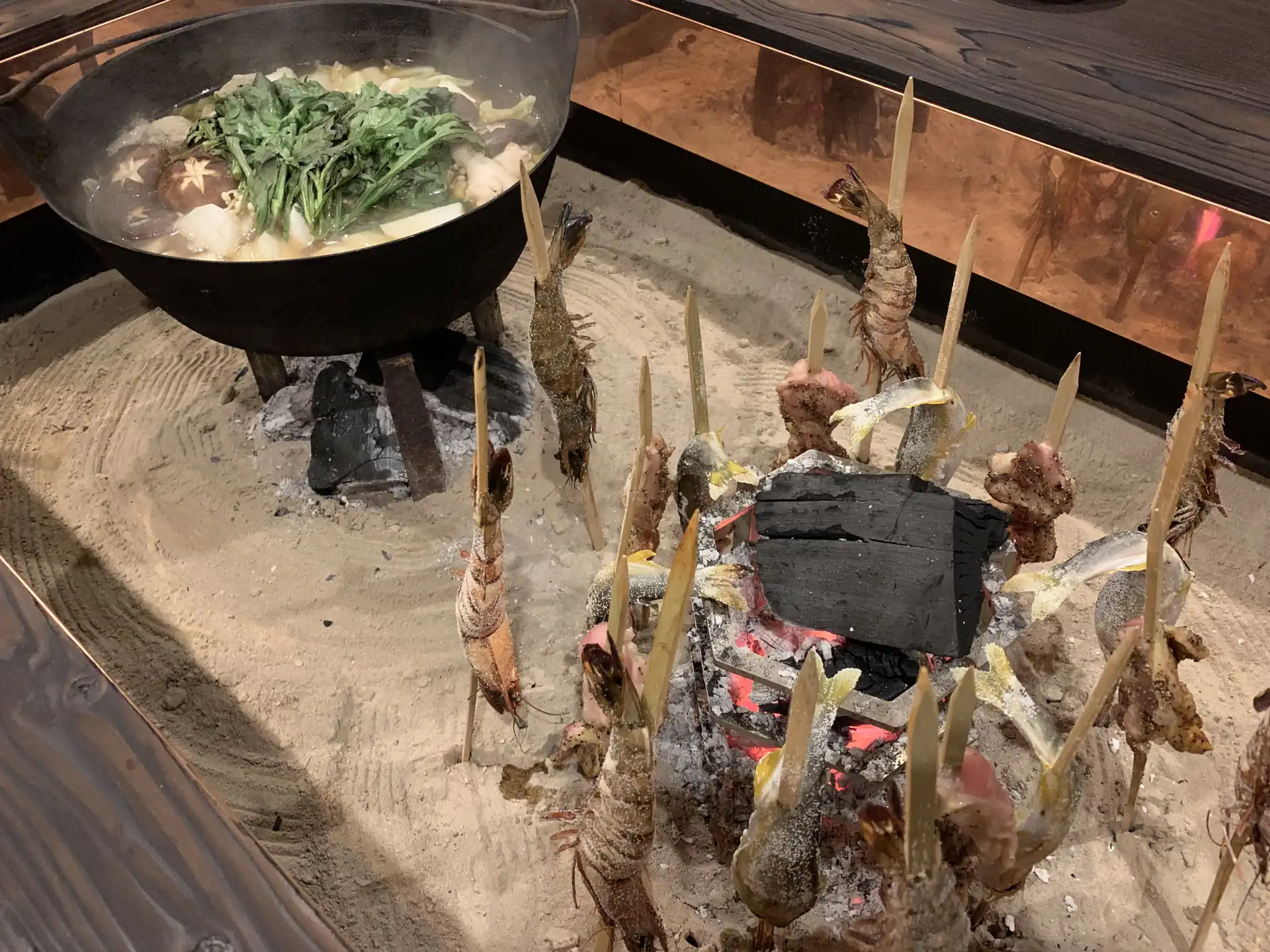 Around the hearth